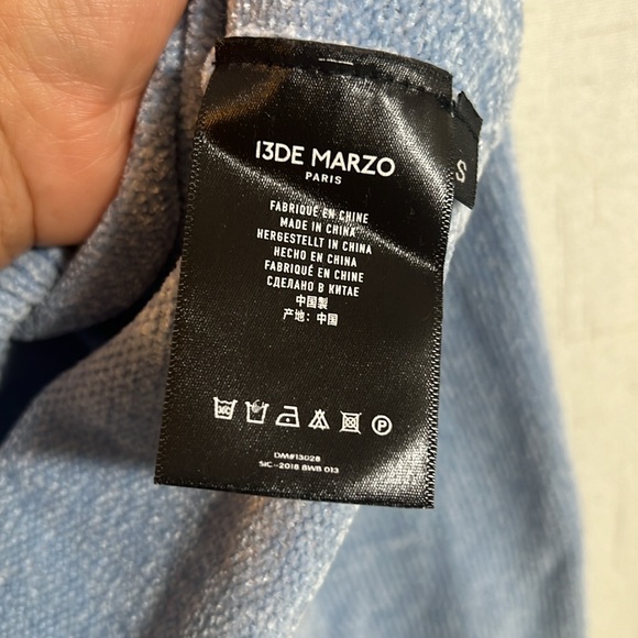 13DE MARZO PARIS Teddy Bear Sweater Size S - Picture 8 of 10